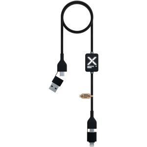 SCX.design C32 kabel do ładowania 60 W z przełącznikiem i podświetlanym logo P158106C 