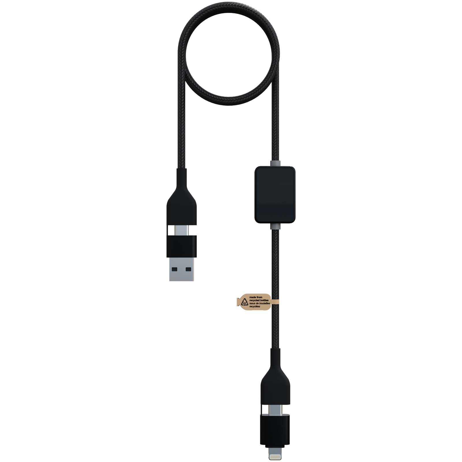 SCX.design C32 kabel do ładowania 60 W z przełącznikiem i podświetlanym logo P158106C