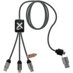 SCX.design C33 kabel do ładowania typu C o mocy 60 W z podwójnym podświetlanym logo  P158107C 
