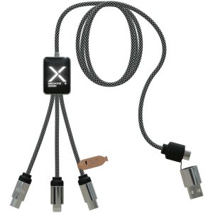 SCX.design C33 kabel do ładowania typu C o mocy 60 W z podwójnym podświetlanym logo  P158107C 