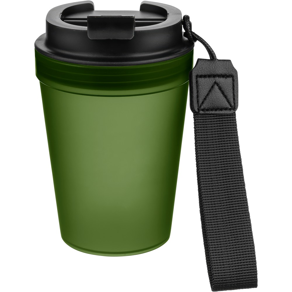 Kubek podróżny 350 ml P158028X zielony
