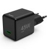 Ładowarka ścienna 45W Hama Supermini P158282X czarny