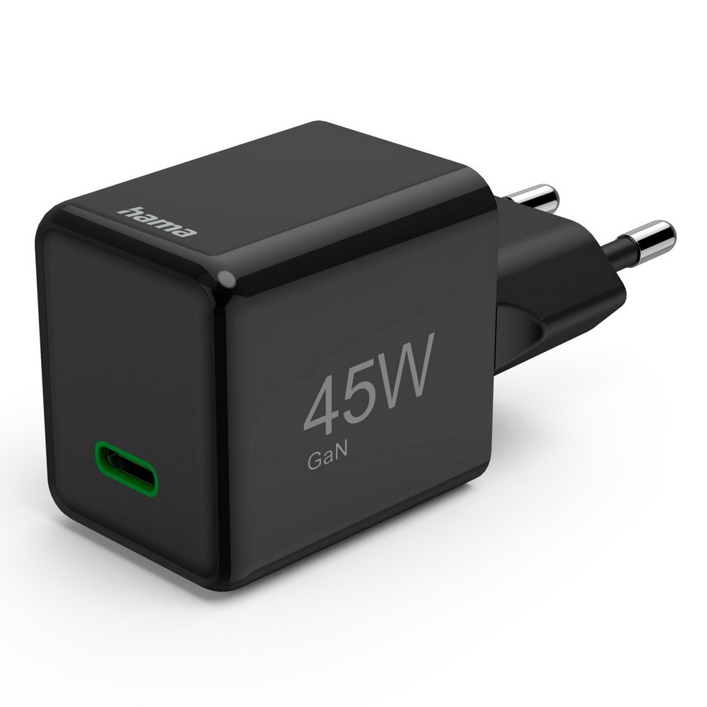 Ładowarka ścienna 45W Hama Supermini P158282X czarny