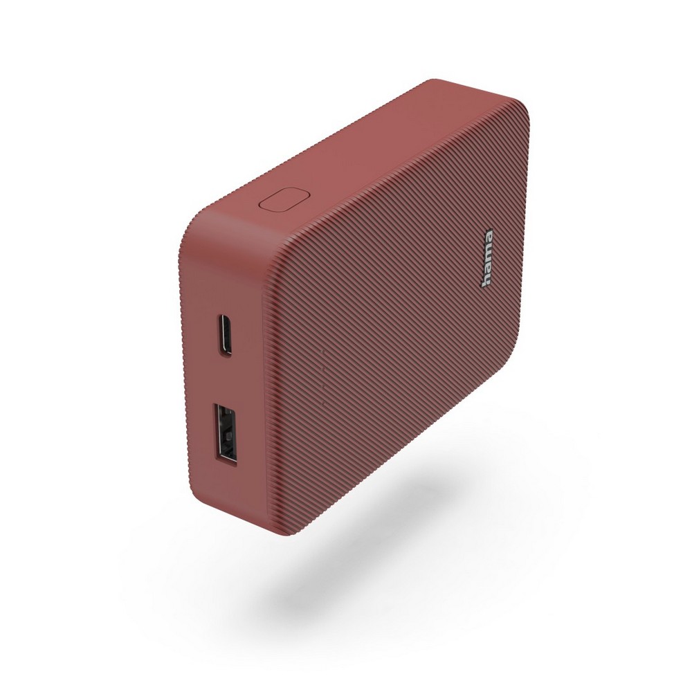 Power bank 10000 mAh Hama Power Pack P158285X czerwony