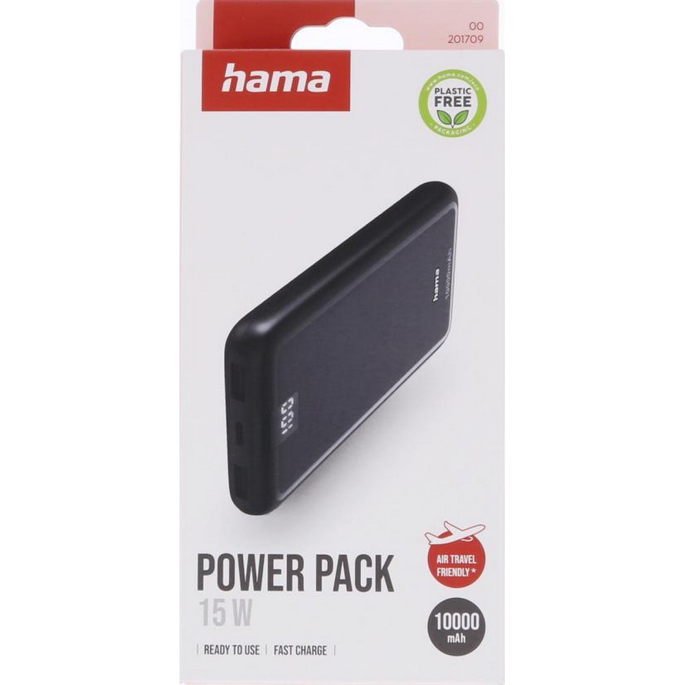 Power bank 10000 mAh Hama Power Pack Performance P158291X