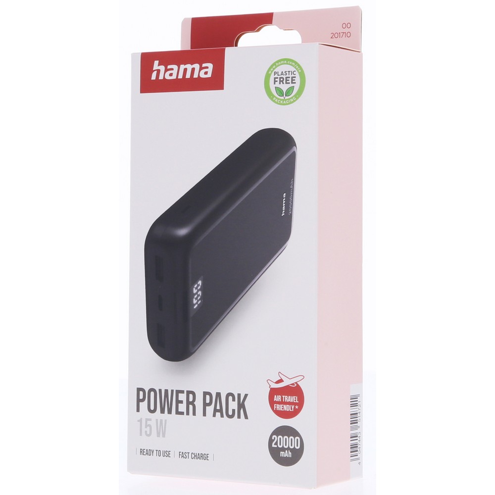 Power bank 20000 mAh Hama Power Pack Performance P158292X
