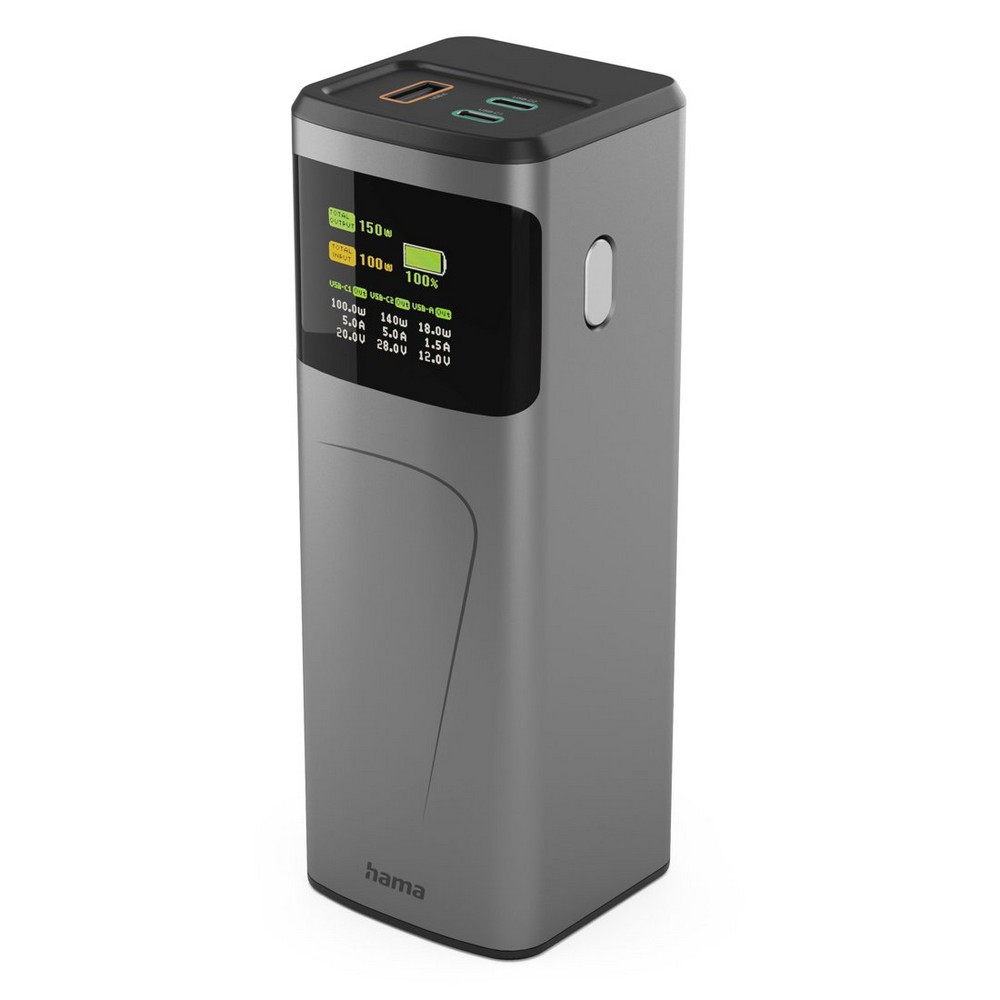 Power bank 24000 mAh Hama High Power 150W P158295X AX-VH029-15 Power bank 24000 mAh Hama High Power 150W P158295X AX-VH029-15