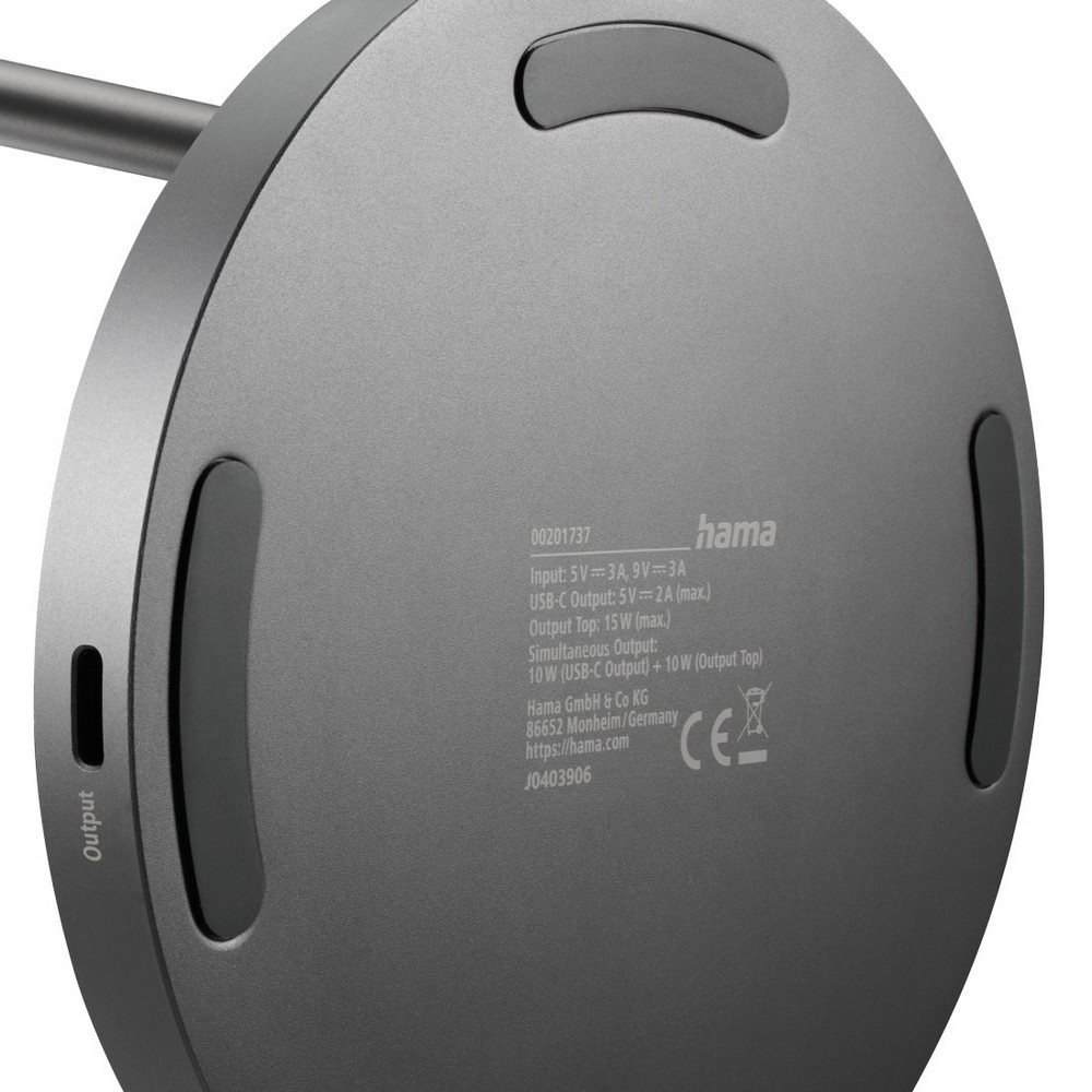 Magnetyczna ładowarka bezprzewodowa 15W Hama P158302X