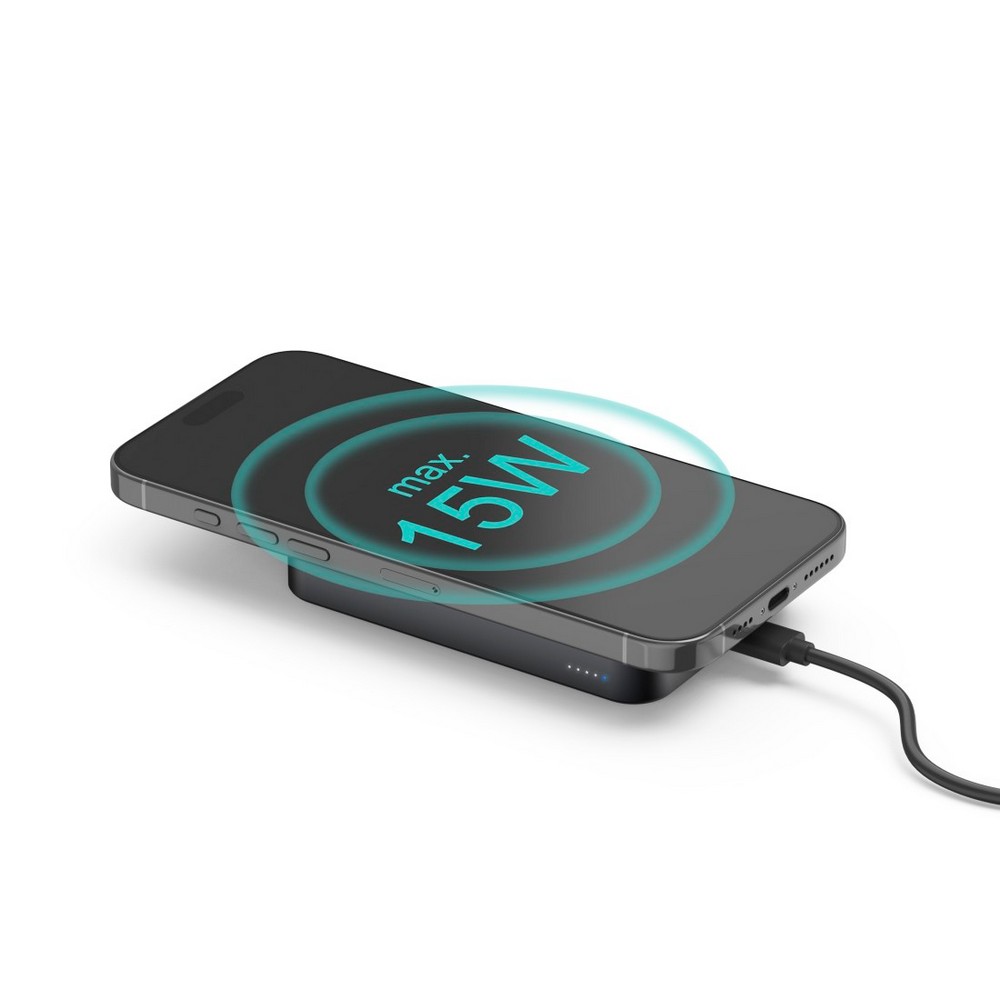 Magnetyczny power bank 10000 mAh Hama P158303X