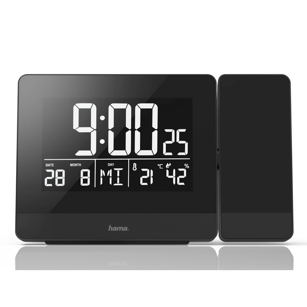 Zegar, budzik z projektorem Hama Plus Charge P158336X