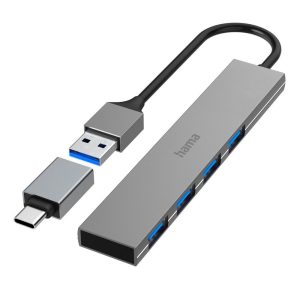 Hub USB, USB-C Hama P158355X 