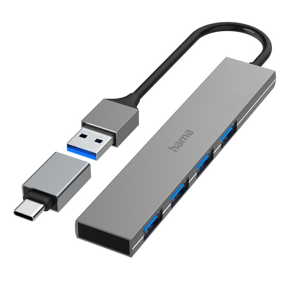 Hub USB, USB-C Hama P158355X AX-VH072-19