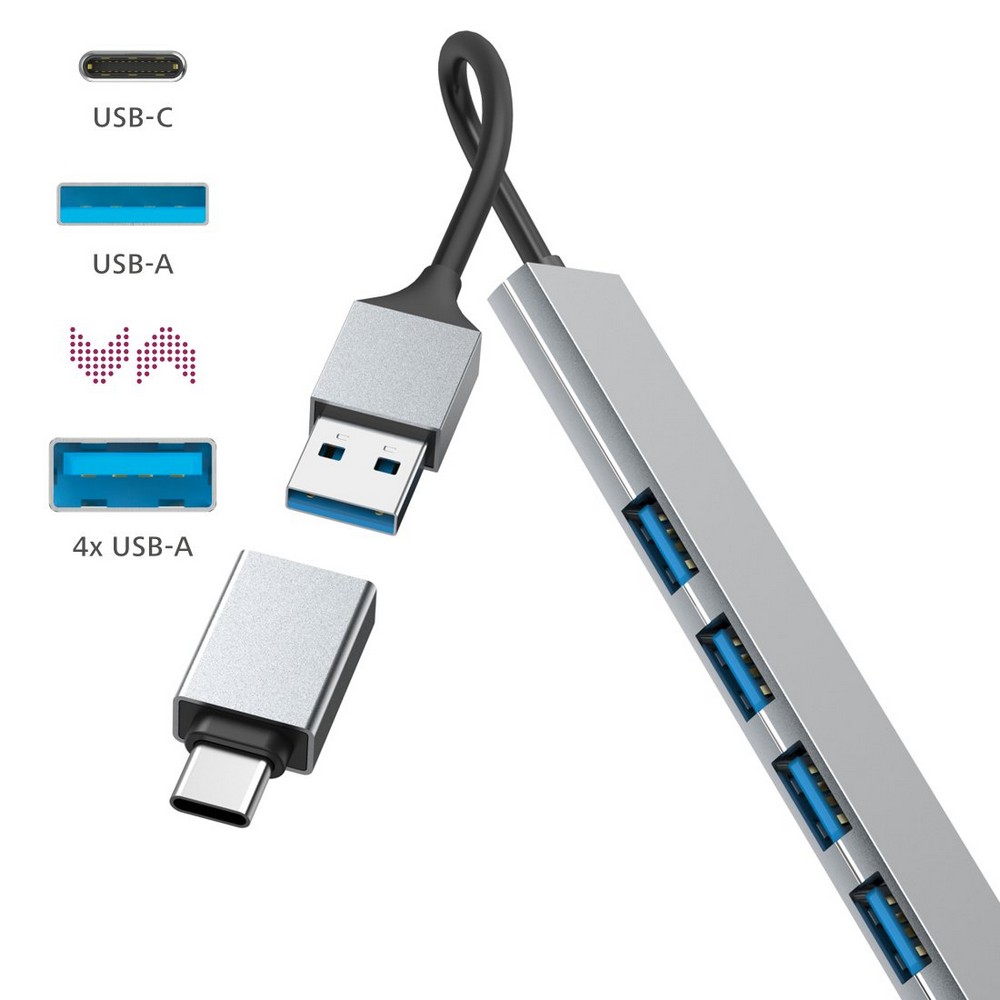 Hub USB, USB-C Hama P158355X 4 Hub USB, USB-C Hama P158355X