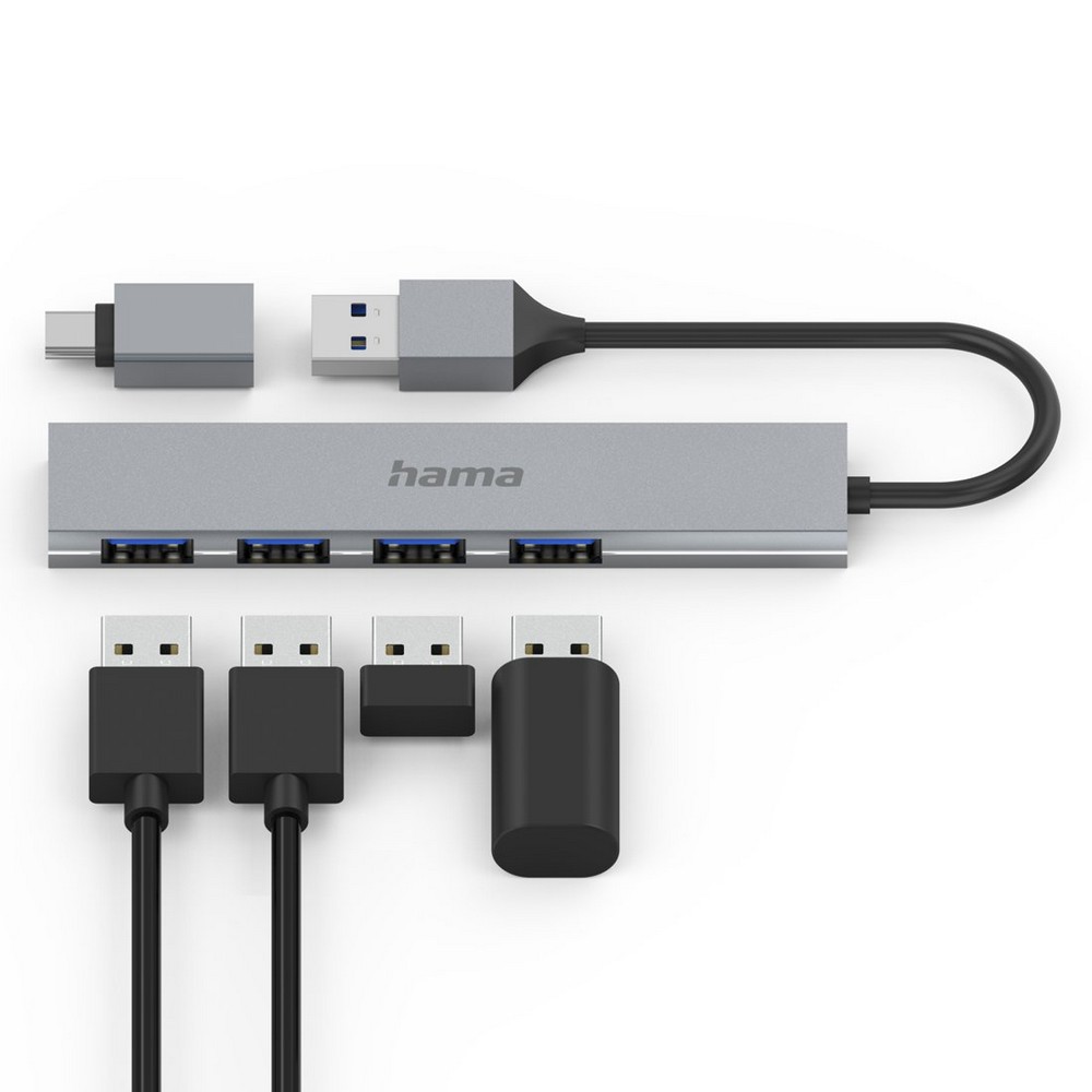 Hub USB, USB-C Hama P158355X 6 Hub USB, USB-C Hama P158355X