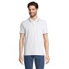 PALERMO POLO SHIRT P158409O white / french navy
