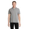 PALERMO POLO SHIRT P158409O grey melange / french navy