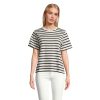 LEGEND WOMEN T-SHIRT P158451O off white / navy LEGEND WOMEN T-SHIRT P158451O off white / navy