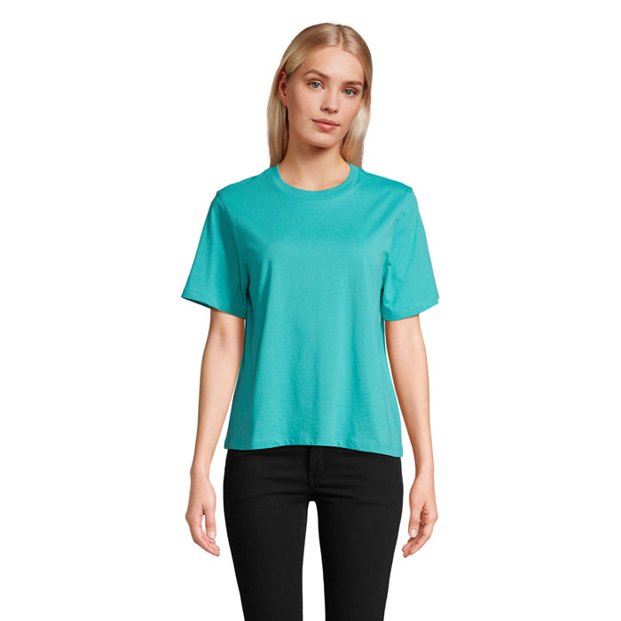 LEGEND WOMEN T-SHIRT P158451O niebieski karaibski LEGEND WOMEN T-SHIRT P158451O niebieski karaibski