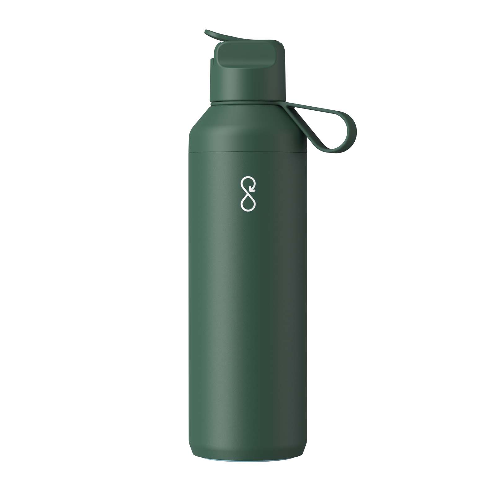 Bidon Ocean Bottle Peak GO 710 ml z recyklingowanej stali nierdzewnej P159981C leśny zielony Bidon Ocean Bottle Peak GO 710 ml z recyklingowanej stali nierdzewnej P159981C leśny zielony