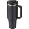 Stanley Quencher® ProTour 1180 ml termoizolowany kubek ze słomką, wykonany z recyklingowanej stali nierdzewnej P160009C czarny