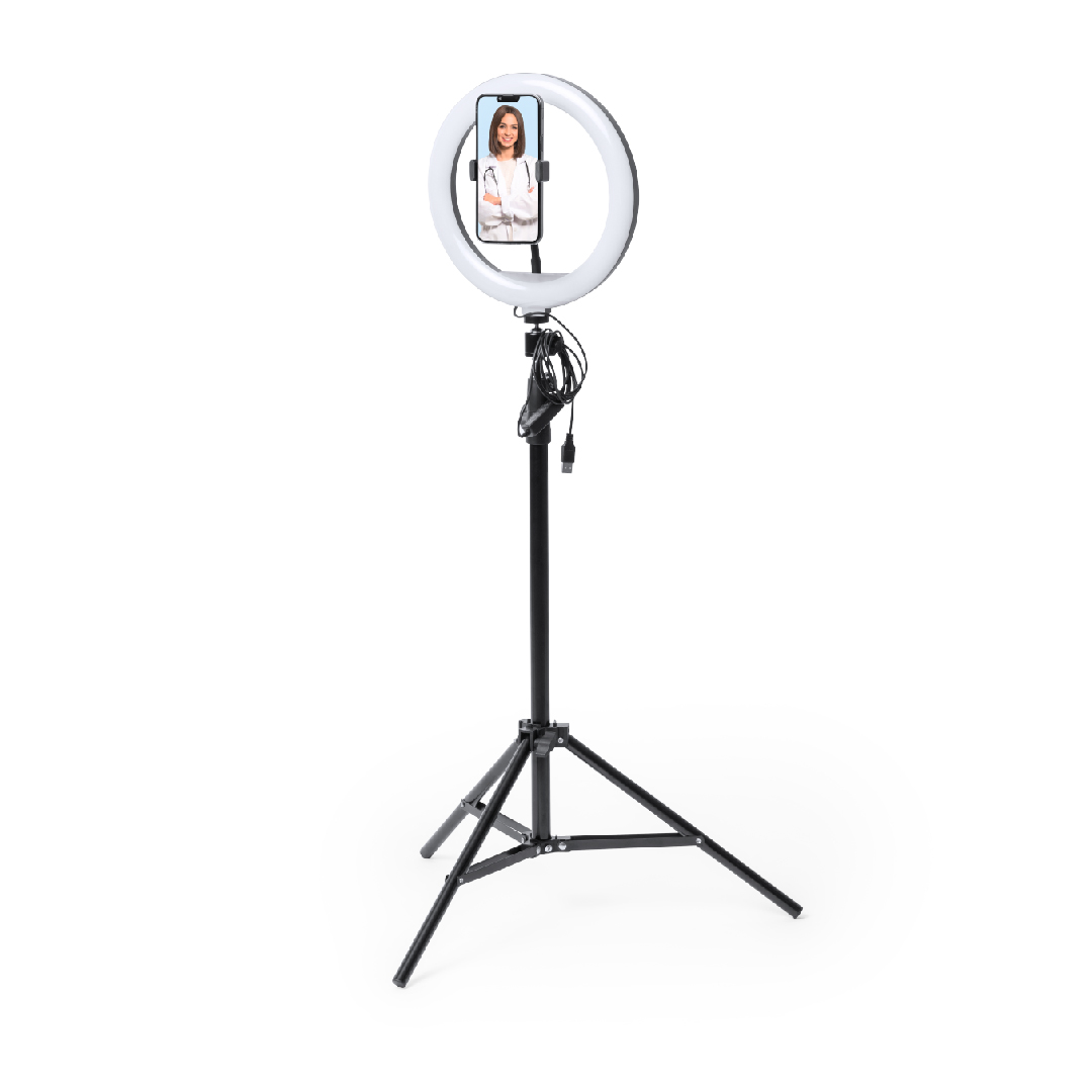 Lampa pierścieniowa ze statywem Kristen P166910T