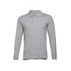 THC BERN 3XL II. Męski t-shirt z długim rękawem P152737S jasnoy szary melanż