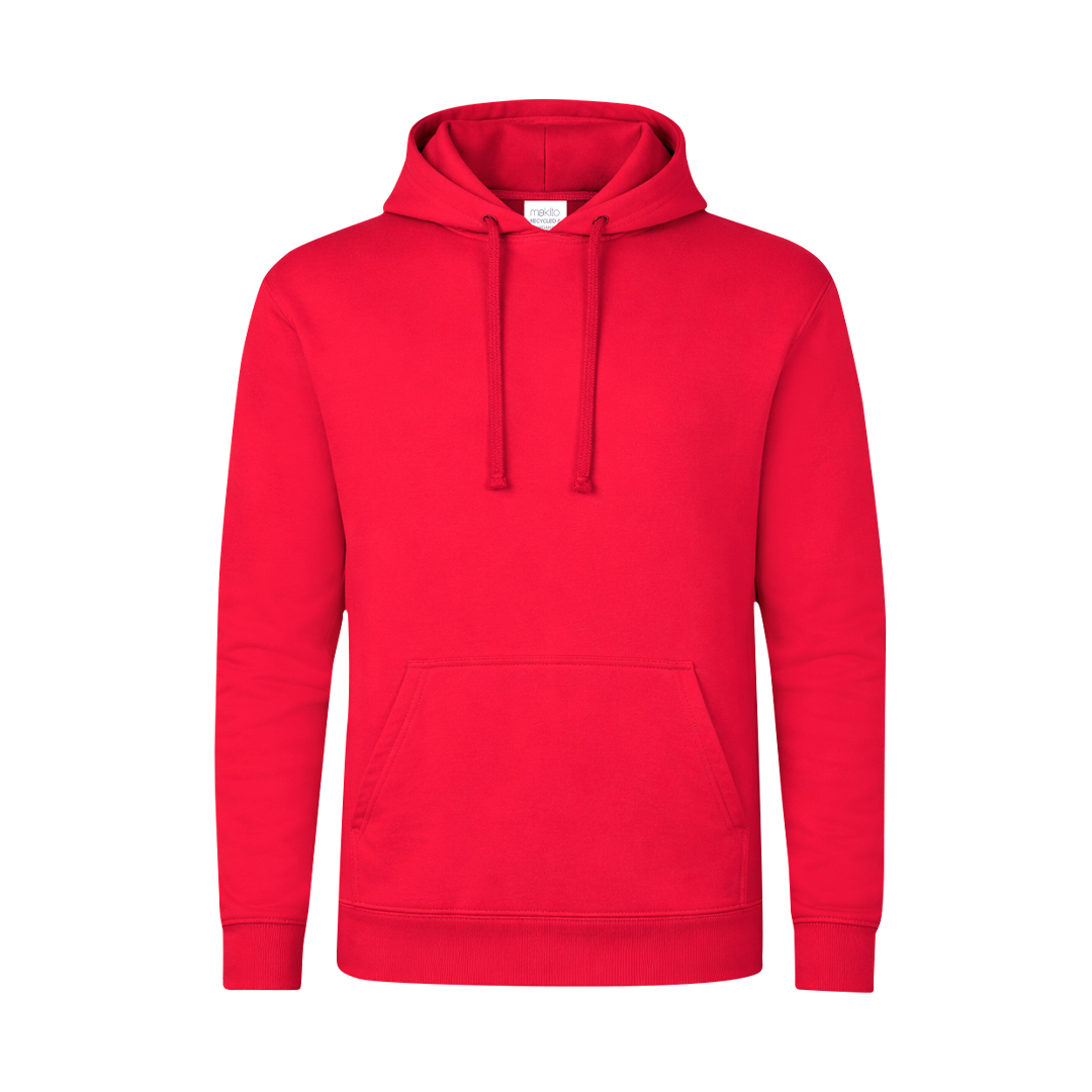 Bluza z kapturem dla dorosłych Harnix P167267T czerwony