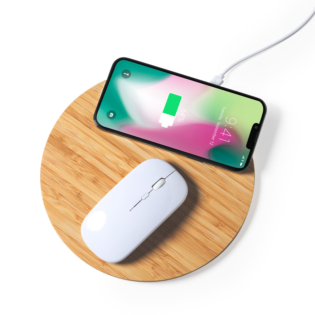 Podkładka pod mysz z ładowarką Bistol P167402T