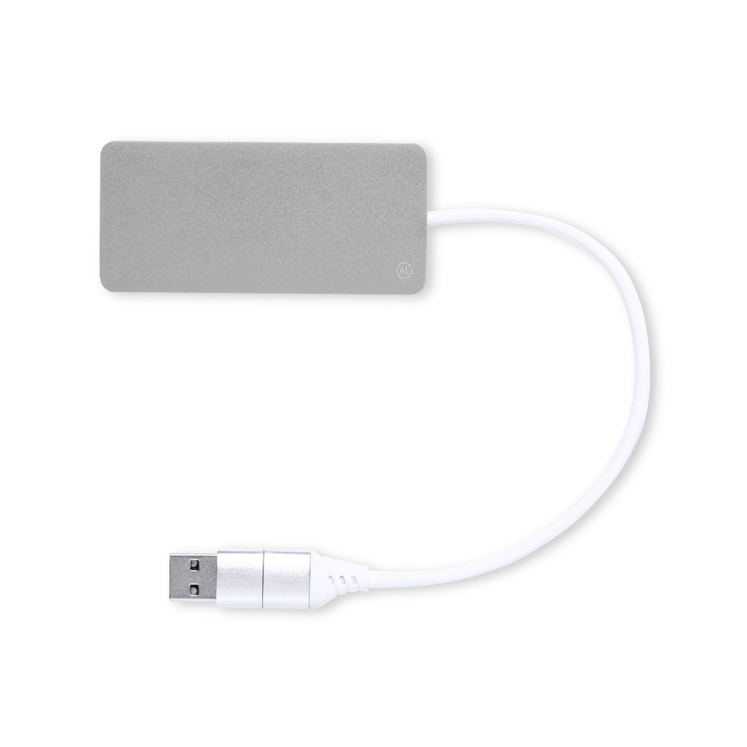 Hub USB Kalat P168360T srebrny