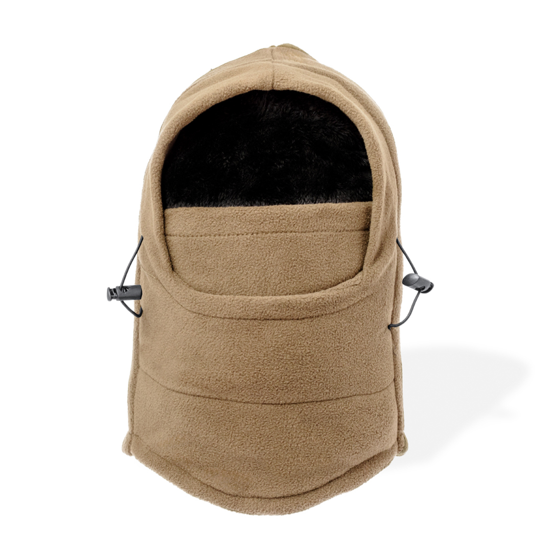 Komin i czapka Tecko P169375T naturalny