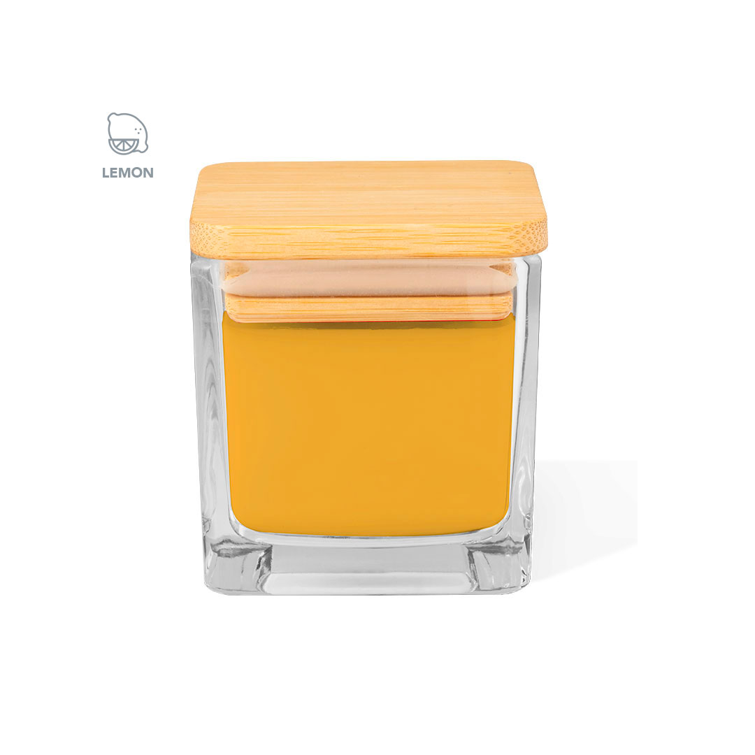 Świeca aromatyczna Safron P169793T żółty