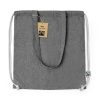 Worek ze sznurkiem Riak Fairtrade P170275T czarny
