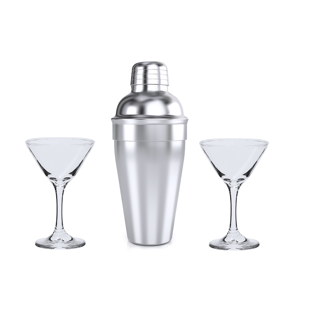 Zestaw do koktajli Cefiro P170320T MKT-20801PLATS/T