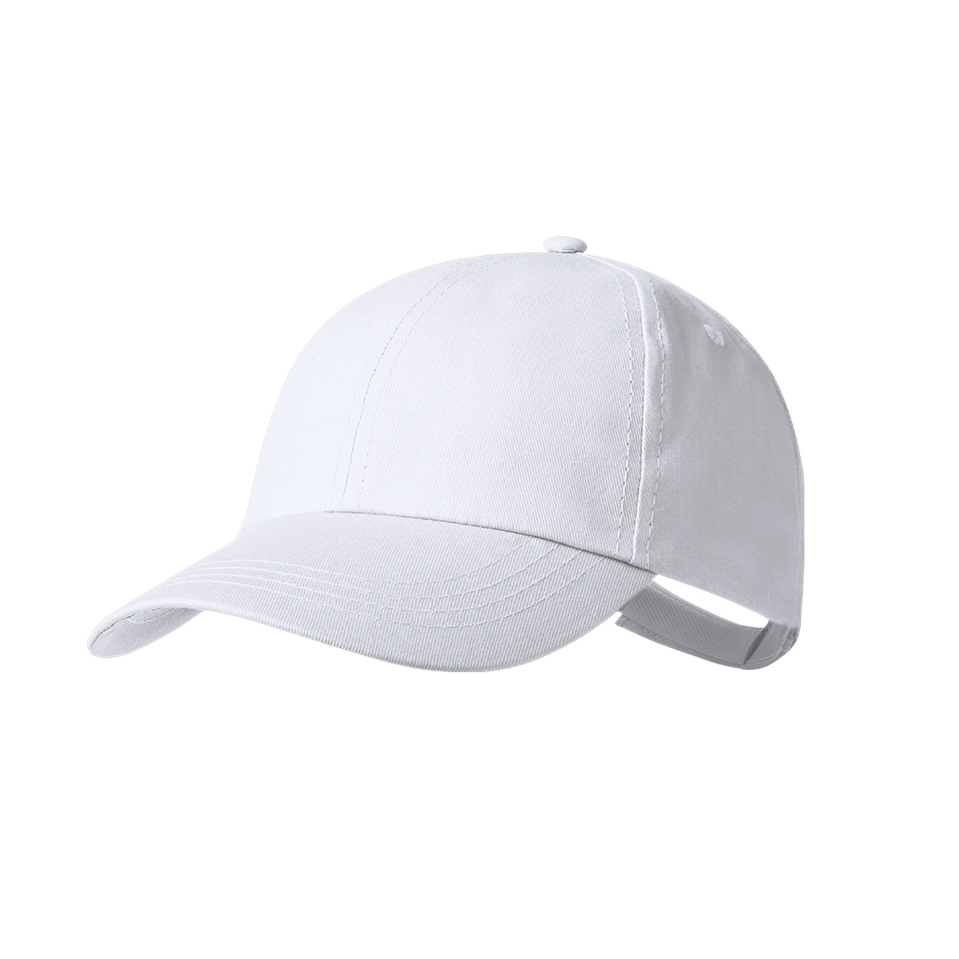 Czapka z daszkiem Haliard P170362T biały