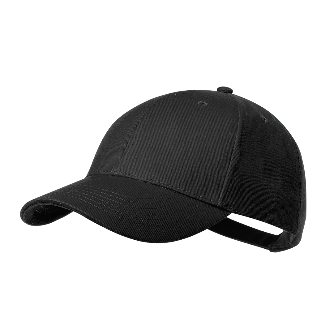 Czapka z daszkiem Calipso P170379T czarny