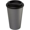 Kubek termiczny z serii Americano® o pojemności 350 ml P068933C srebrny / czarny