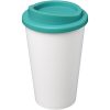 Kubek termiczny z serii Americano® o pojemności 350 ml P068933C biały / morski