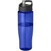 Bidon H2O Tempo® o pojemności 700 ml z wieczkiem z słomką P069173C niebieski / czarny