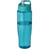 Bidon H2O Tempo® o pojemności 700 ml z wieczkiem z słomką P069173C błękitny