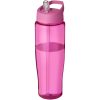 Bidon H2O Tempo® o pojemności 700 ml z wieczkiem z słomką P069173C różowy