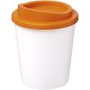 Kubek termiczny Americano® Espresso o pojemności 250 ml P072529C biały / pomarańczowy