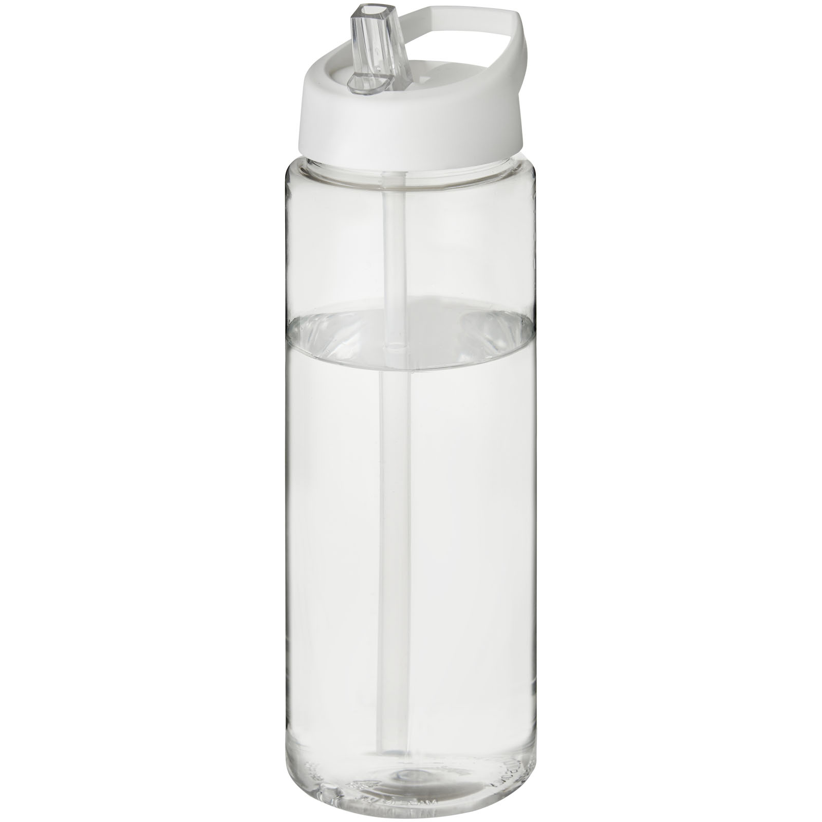 Bidon H2O Vibe o pojemności 850 ml z wieczkiem z dzióbkiem P072576C przezroczysty / biały