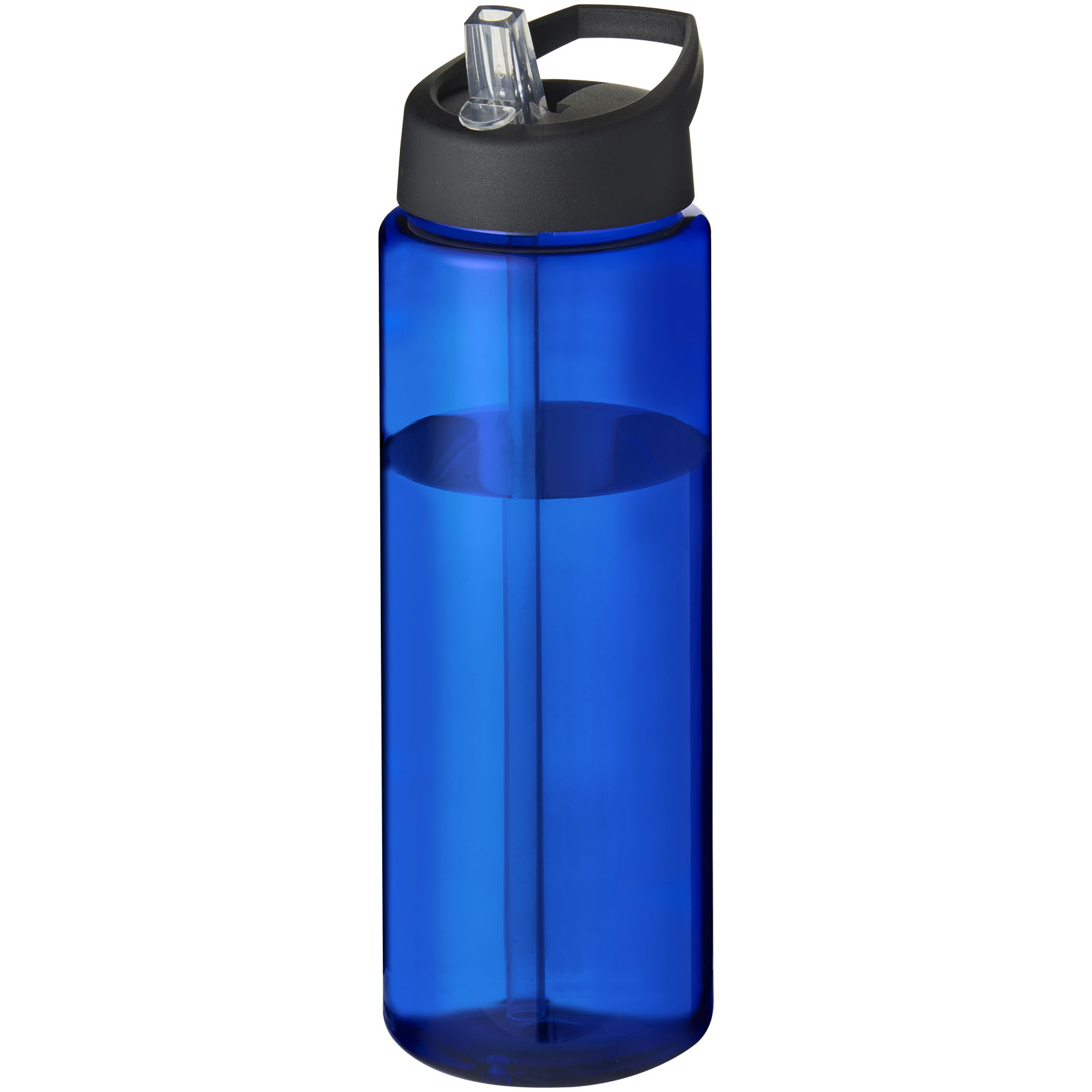 Bidon H2O Vibe o pojemności 850 ml z wieczkiem z dzióbkiem P072576C niebieski / czarny