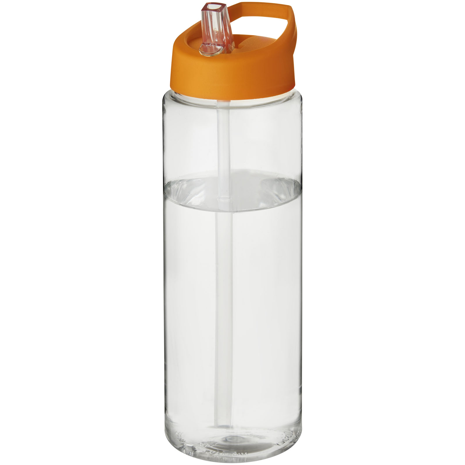 Bidon H2O Vibe o pojemności 850 ml z wieczkiem z dzióbkiem P072576C przezroczysty / pomarańczowy