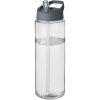 Bidon H2O Vibe o pojemności 850 ml z wieczkiem z dzióbkiem P072576C przezroczysty / szary sztormowy