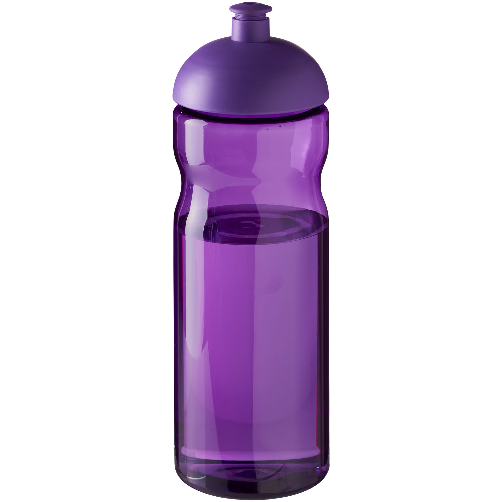 Bidon H2O Eco o pojemności 650 ml z wypukłym wieczkiem P072617C fioletowy