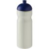 Bidon H2O Eco o pojemności 650 ml z wypukłym wieczkiem P072617C kość słoniowa / niebieski