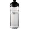 Bidon H2O Eco o pojemności 650 ml z wypukłym wieczkiem P072617C przezroczysty / czarny