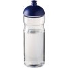 Bidon H2O Eco o pojemności 650 ml z wypukłym wieczkiem P072617C przezroczysty / niebieski