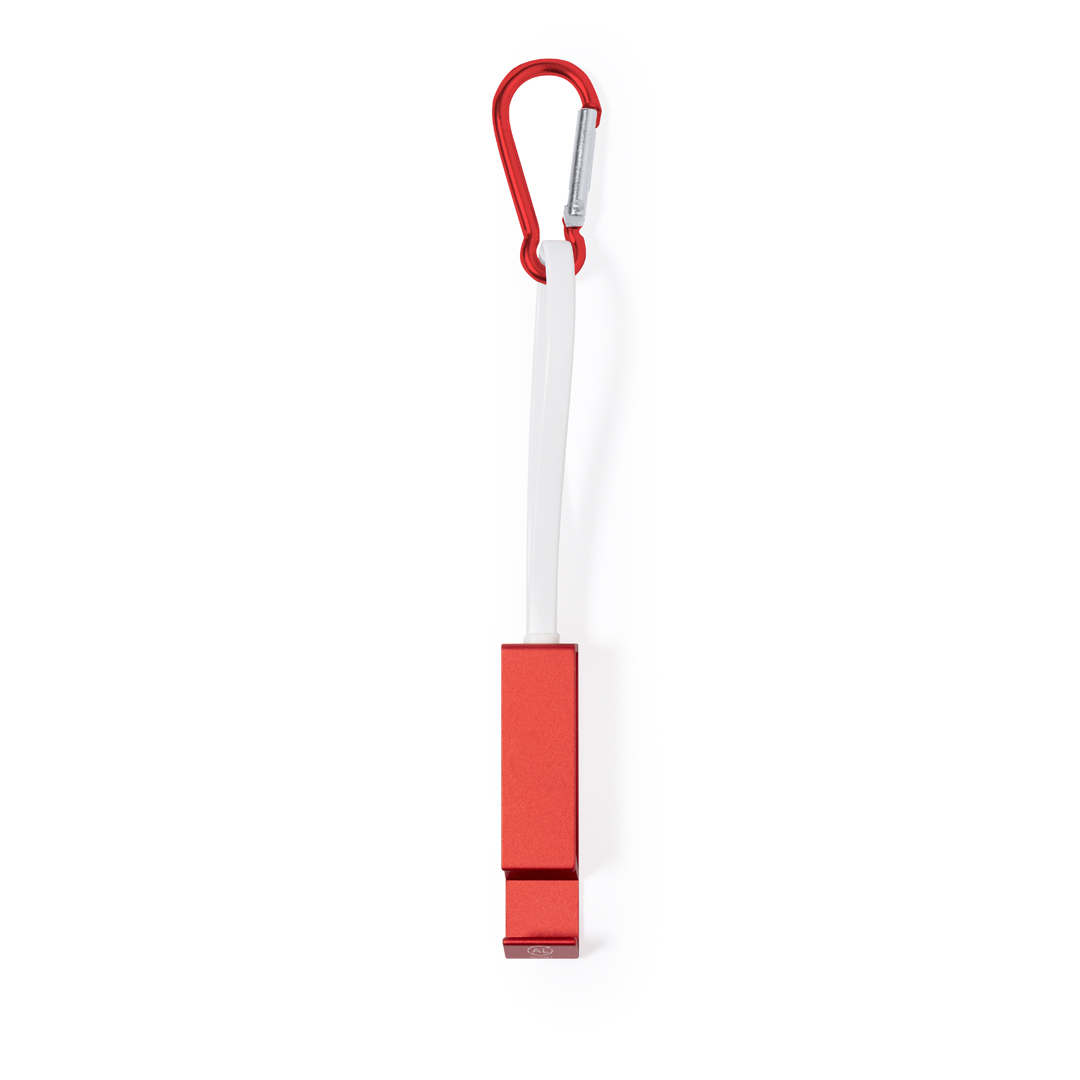 Wielofunkcyjny kabel ładujący Pek P170750T czerwony